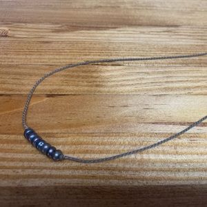 Tula Blue Rope Bohemian necklace